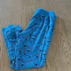 Disney Blue Stitch Kids Pajama Bottoms